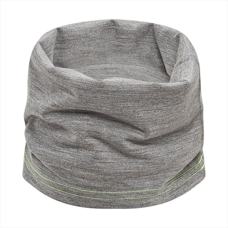 Merino Snood, Grey Marle
