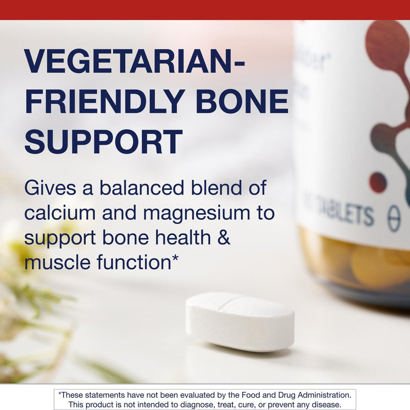 Metagenics Bone Builder Vegetarian – Balanced Calcium & Magnesium for Bone Health | Plant-Based, Gluten-Free, cGMP | 90 Servings