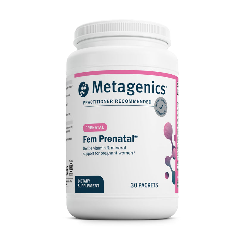 Metagenics Fem Prenatal – Prenatal Vitamin & Mineral Packs (30 Packets)