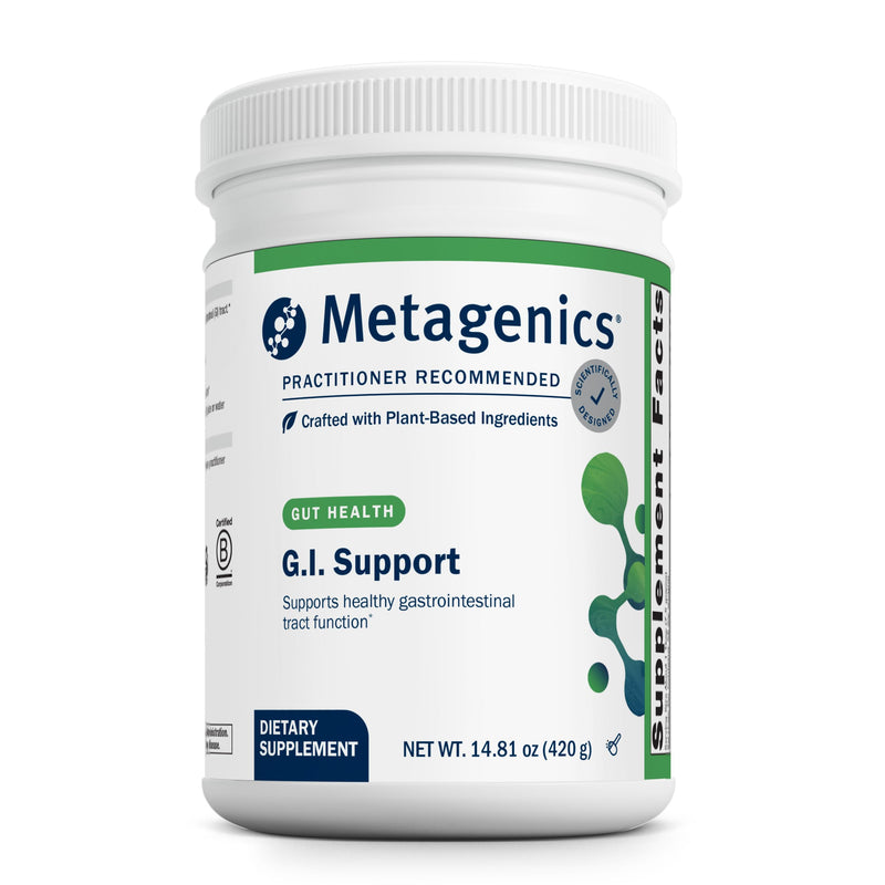 Metagenics G.I. Support – Gastric Mucosa Support, Gluten-Free & Non-GMO – 14.81 oz Powder