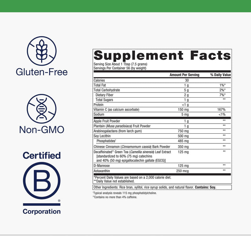 Metagenics G.I. Support – Gastric Mucosa Support, Gluten-Free & Non-GMO – 14.81 oz Powder