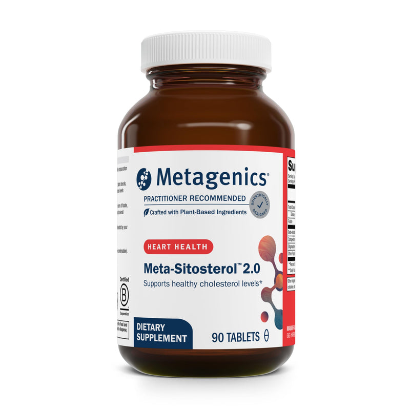 Metagenics Meta-Sitosterol 2.0: Plant Sterol Complex for Cholesterol Support | 90 Tablets