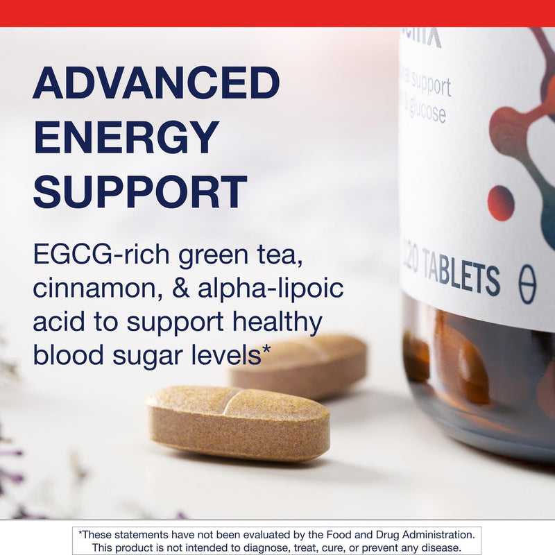 Metagenics MetaGlycemX | 100 mg Alpha-Lipoic Acid | Carbohydrate Metabolism Support | Non-GMO & Gluten-Free | 120 Count