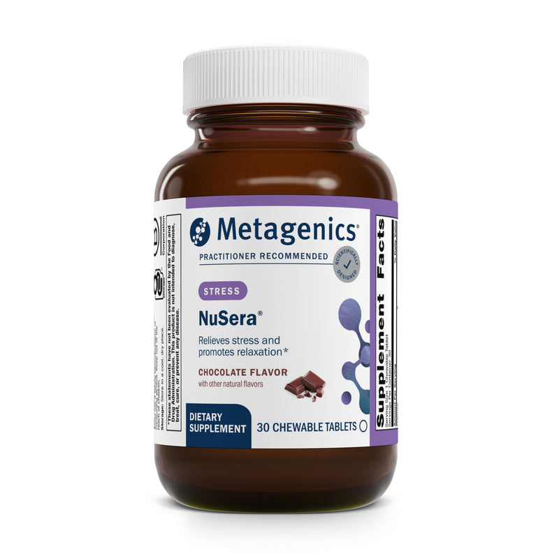 Metagenics NuSera Chocolate Chewables - Stress & Calm Support with Lactium