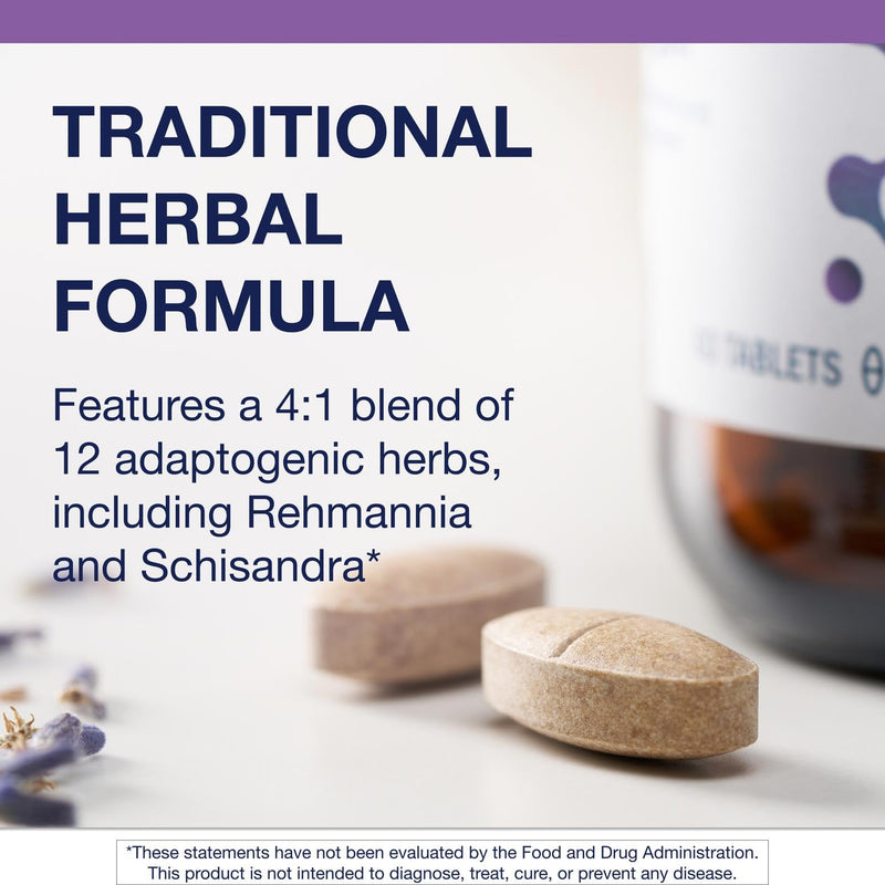 Metagenics Serenagen Supplement - Herbal Stress Management with Asian Ginseng & Chinese Herbs | 60 Tablets