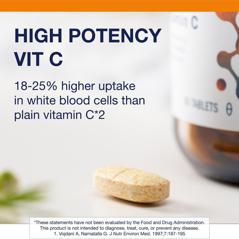 Metagenics Ultra Potent-C 500 – Buffered Vitamin C for Immunity