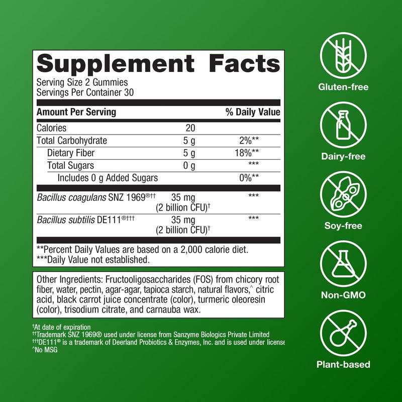 Metagenics UltraFlora 3 in 1 Daily Probiotic Gummies | Shelf-Stable