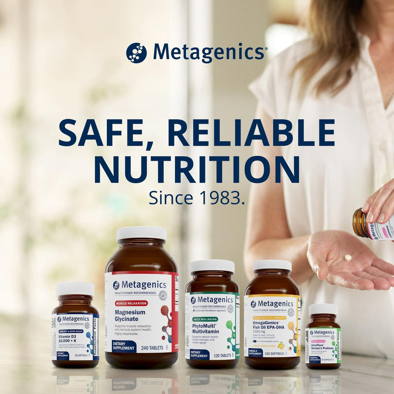 Metagenics UltraFlora Spectrum Probiotic – Shelf-Stable 60 Caps, 2-Month Supply, Non-GMO & Gluten-Free