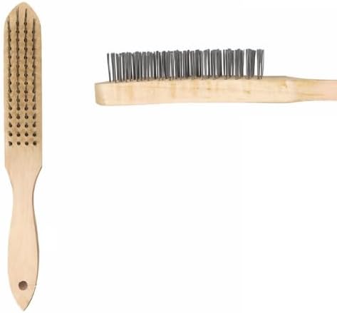 Heavy Duty Brass Wire Brush for Rust & Paint Removal