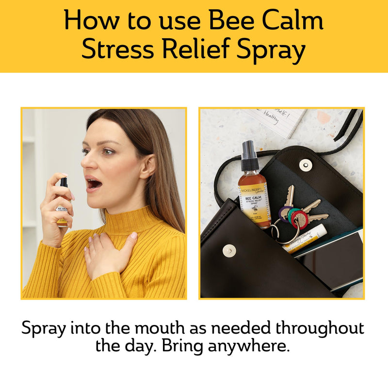Mickelberry Gardens Relaxation Honey Spray – Natural Sleep Support (2 oz, Pack of 2)