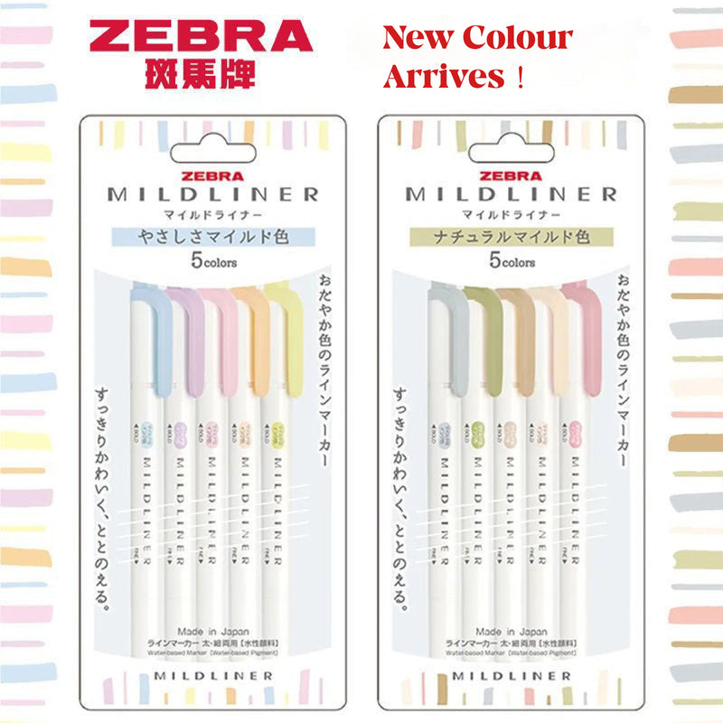 Zebra | Pen Mildliner Double Ended Highlighter