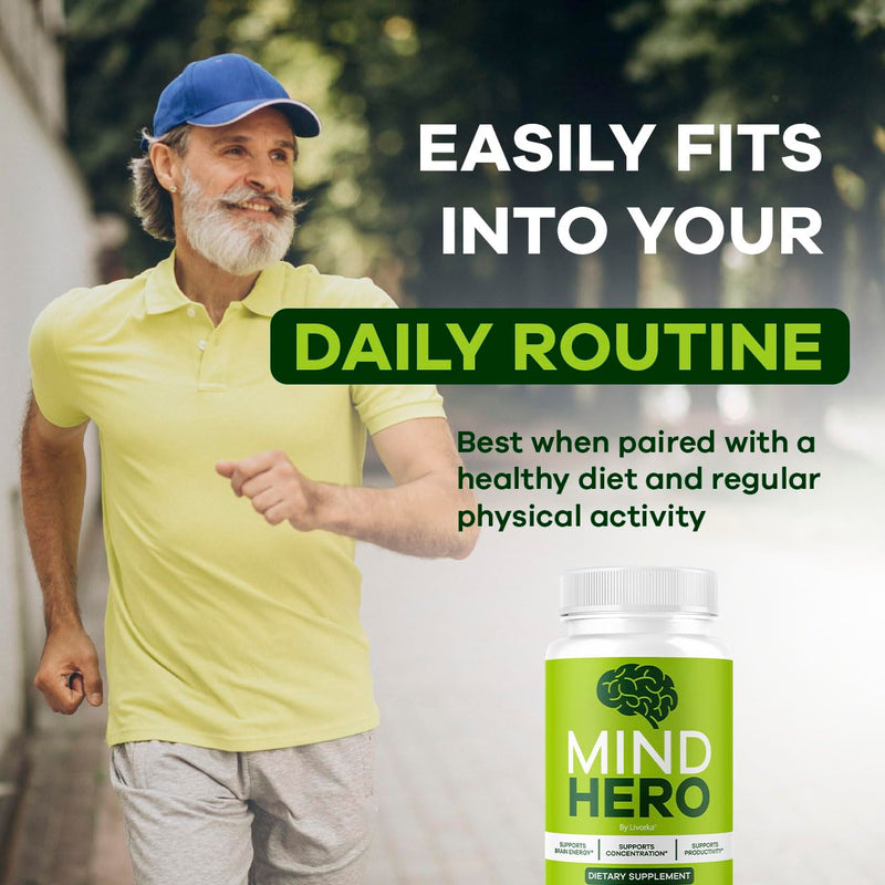 Mind Hero Capsules – 2-Pack Brain Health & Memory Support