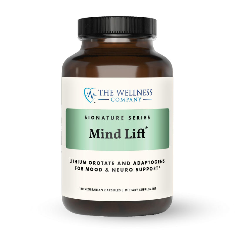 Mind Lift by The Wellness Company — Mood Support, Focus & Cognitive Health | 120 capsules