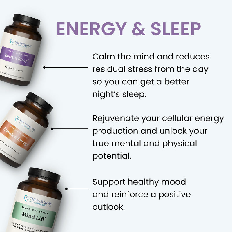 Mind Lift by The Wellness Company — Mood Support, Focus & Cognitive Health | 120 capsules