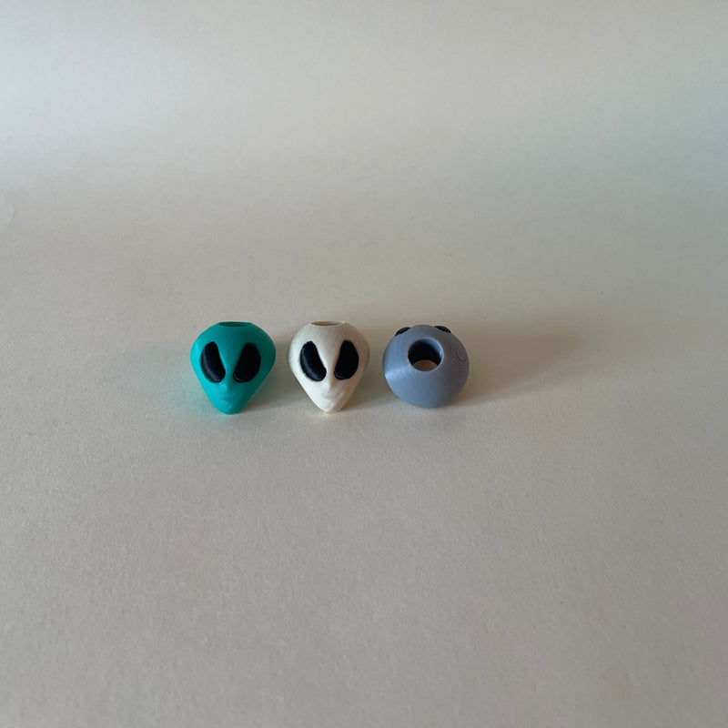 Alien Head Beads