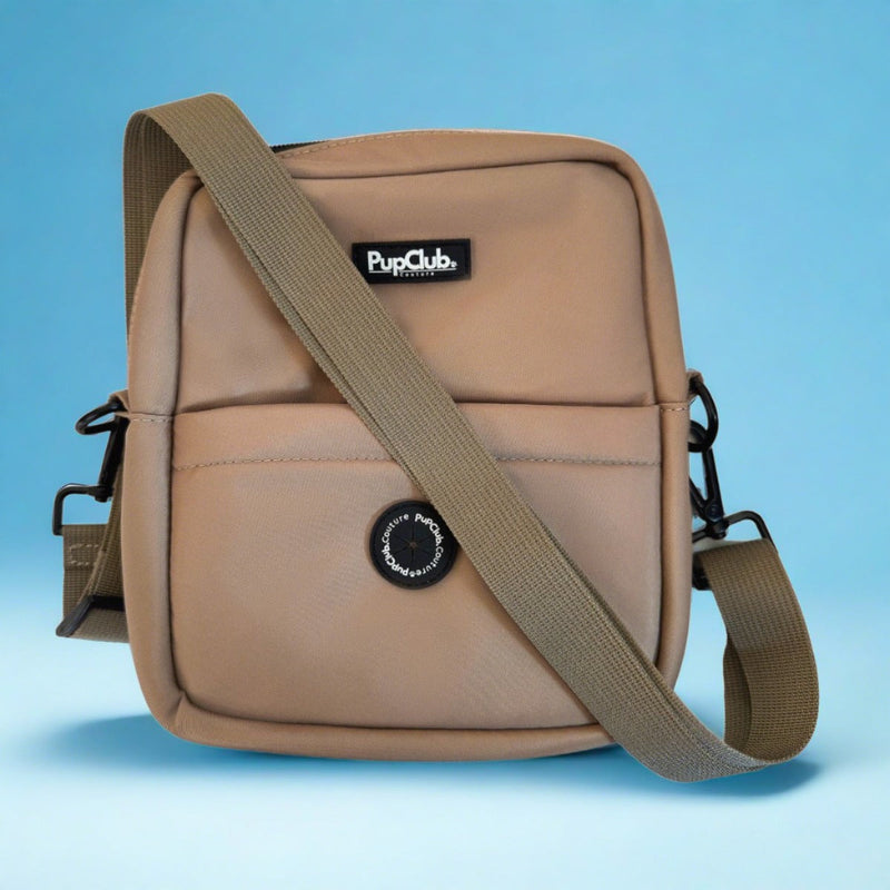 PupClub Dog Mini Dog Walking Bag - Tan