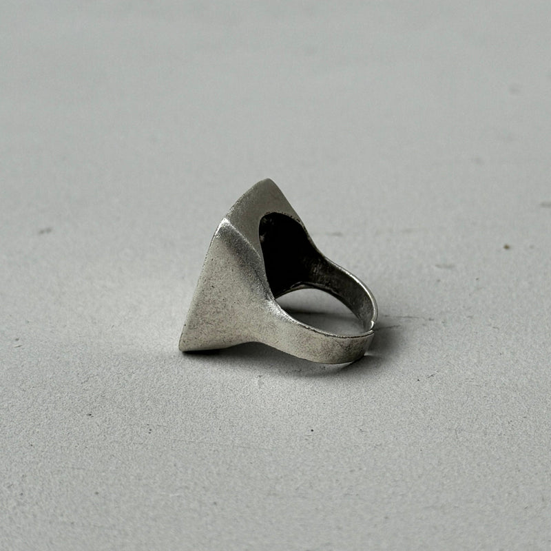 Minimalist Square Silver Ring