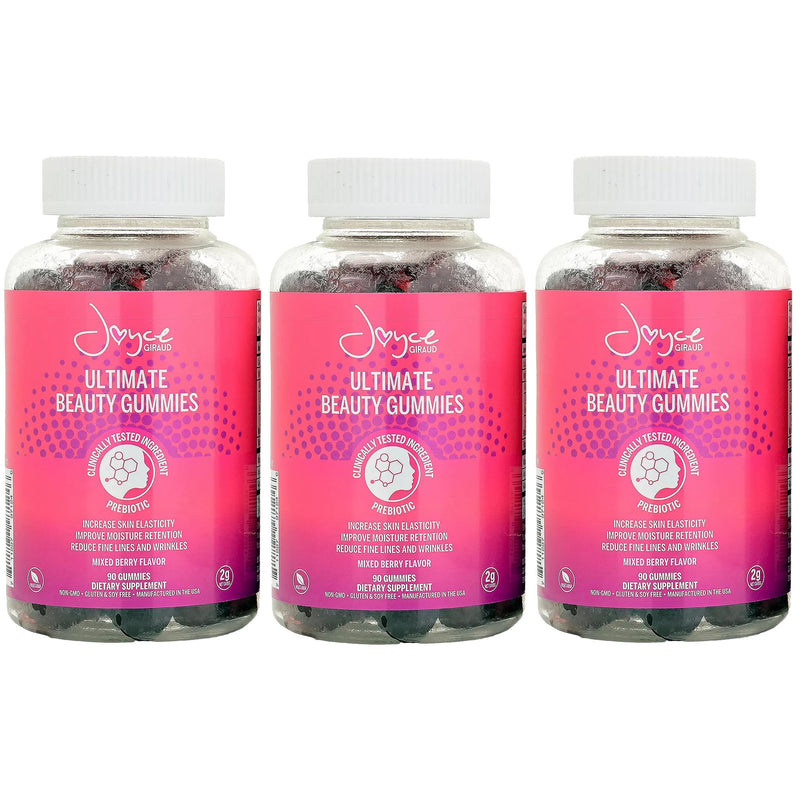 Miracle Elixir Collection: Joyce Giraud Ultimate Beauty Gummies, 270 Gummies (90-Day Supply)