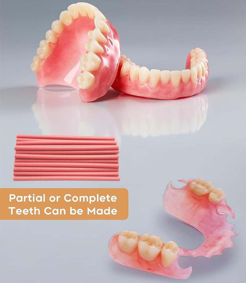 Missing Teeth Repair Kit - DIY Denture Parts at Home | Denture Material Kit