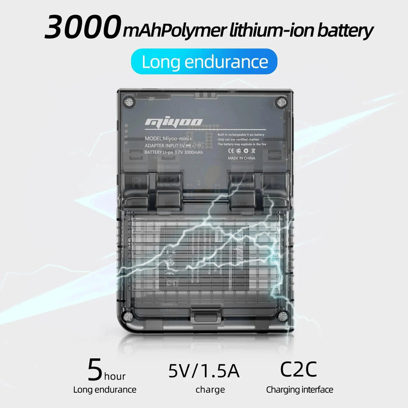Miyoo Mini Plus Retro Portable Handheld Game Console 3.5-inch IPS Screen