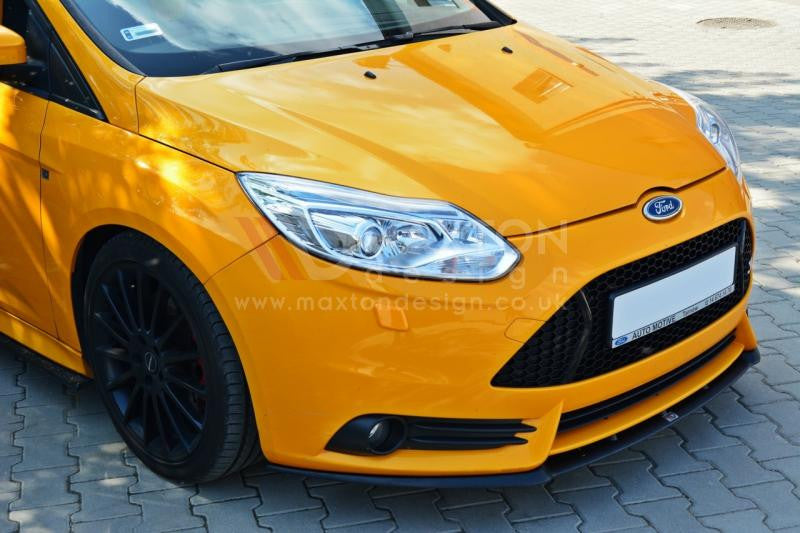 Maxton Design - FRONT SPLITTER FORD FOCUS MK3 ST (CUPRA) PREFACE MODEL