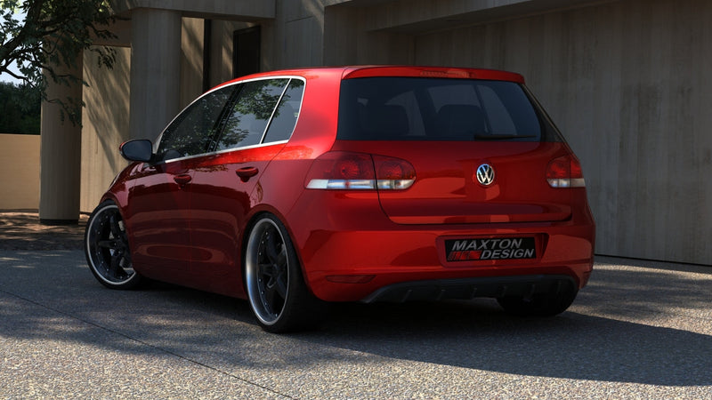 Maxton Design - Rear Valance VW GOLF MK6 Without Exhaust Hole