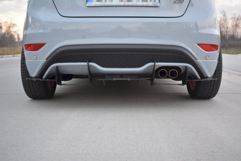 Maxton Design - REAR DIFFUSER FORD FIESTA MK7 ST FACELIFT (2013-2017)