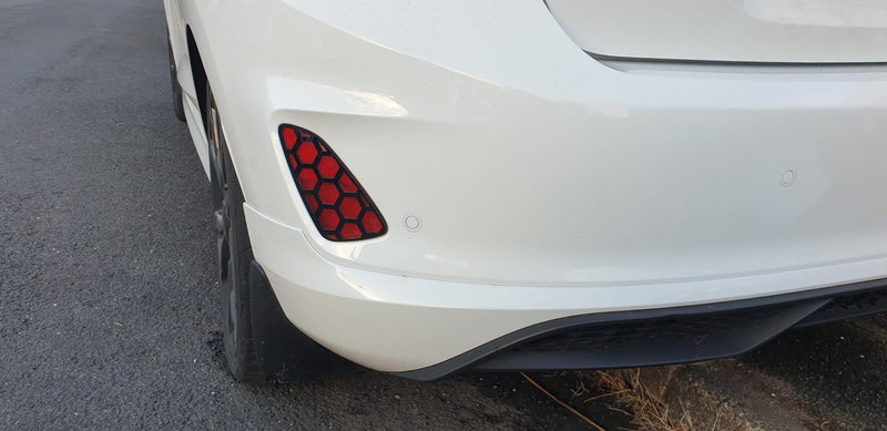 CEUK Rear Bumper Fog/Reflector Guards - MK8 & MK8.5 Fiesta (All Models)