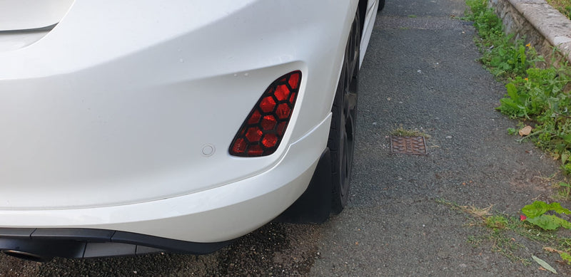 CEUK Rear Bumper Fog/Reflector Guards - MK8 & MK8.5 Fiesta (All Models)