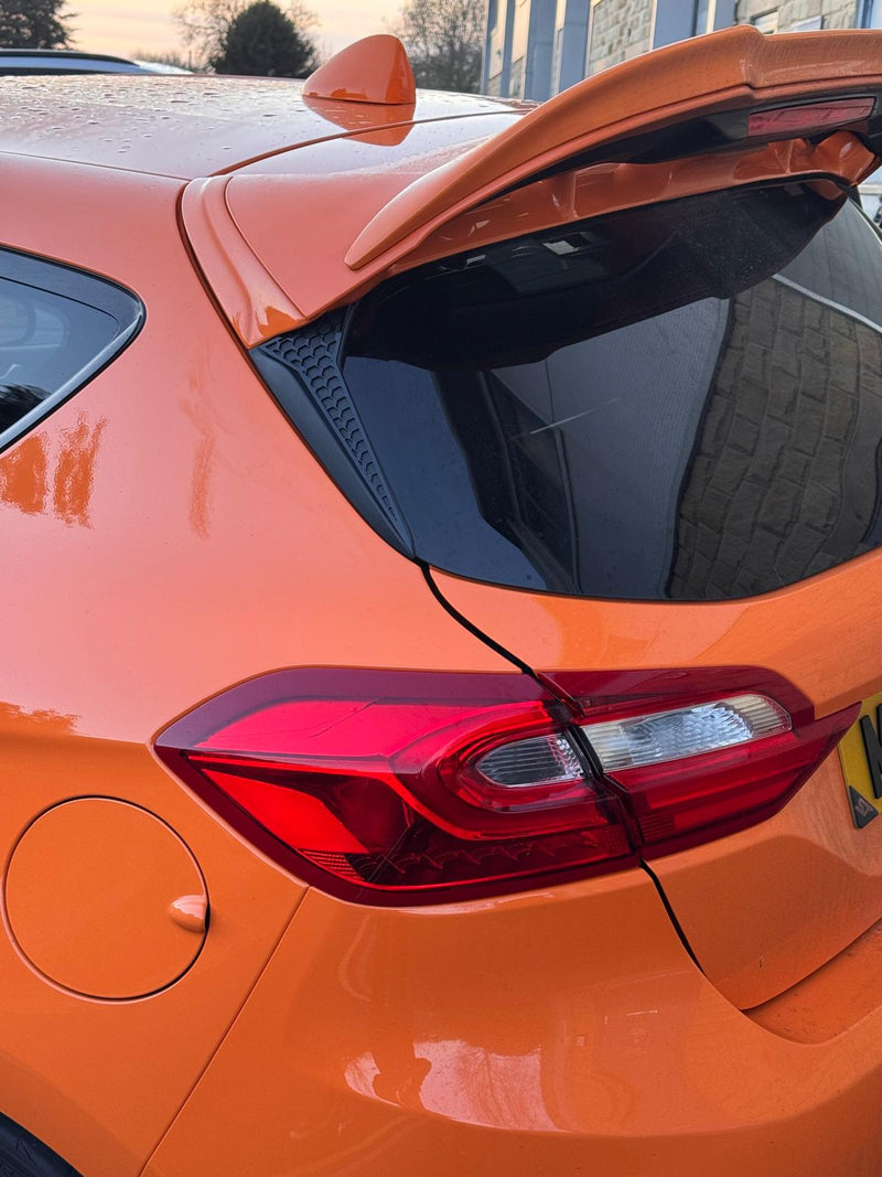 Ford Fiesta MK8 & 8.5 (All Models) Rear Window Side Cover (Hex Design)