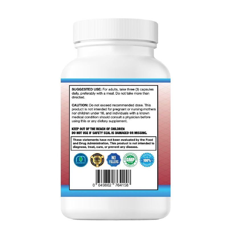 MOJObody Mangosteen Pericarp Capsules 2PK – Freeze-Dried, 90 Veggie Capsules, Xanthone Rich