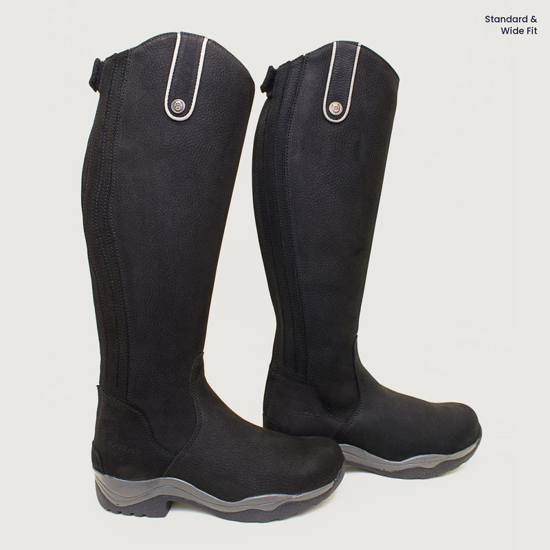 Montana Riding Boots  - Black - Standard and Wide Calf