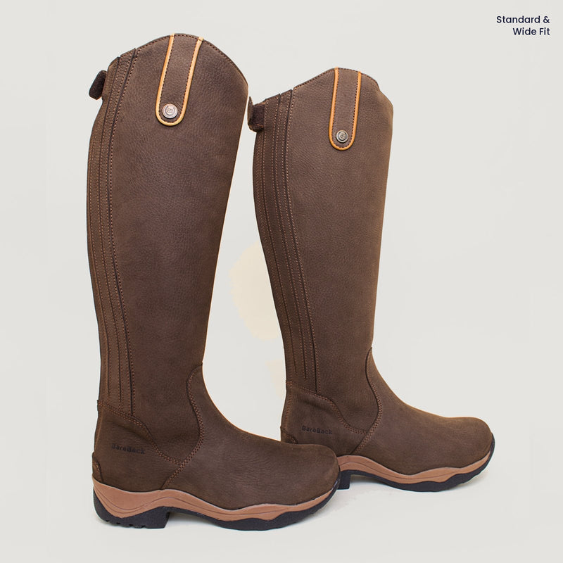 Montana Riding Boots - Brown - Standard Calf and Wide Calf