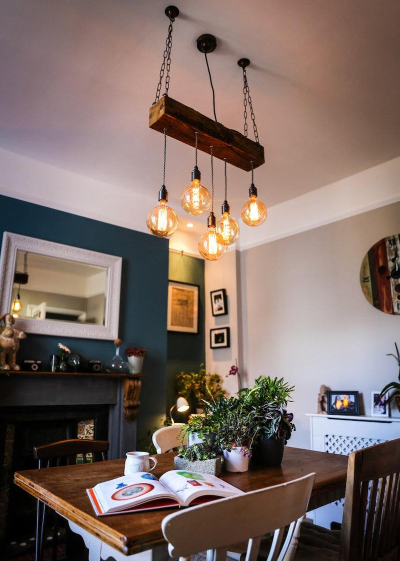 Oak Beam Chandelier Bespoke