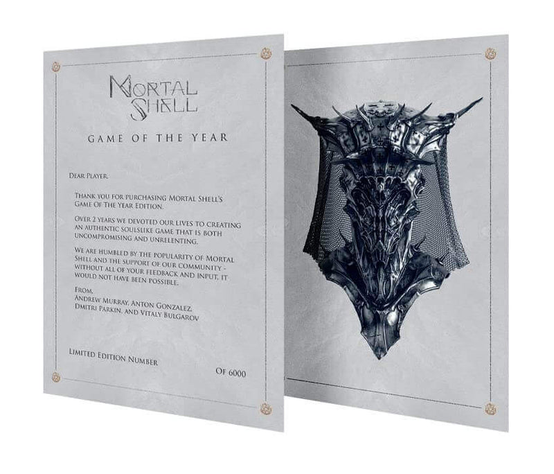 Mortal Shell Game of the Year PS4