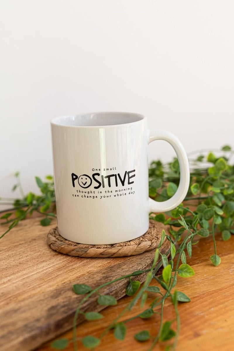 4pc Motivational Coffee Mugs Ceramic Quote Cups 300ml