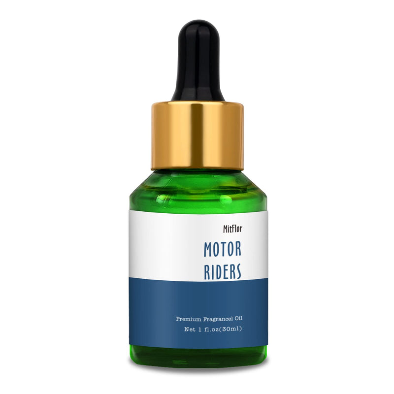 Motor Riders Fragrance Oil by MitFlor – 30ml Masculine Scent for Diffuser, Candle & Soap