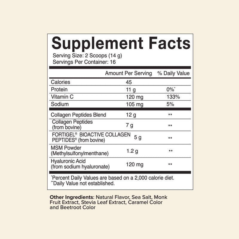 Great Lakes Wellness Movement Boost Collagen Peptides – Caramel, Non-GMO, Keto, 8 oz