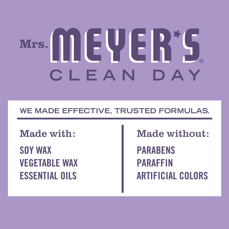 Mrs. Meyer's Clean Day Lilac Tin Candle - 12-Hour Burn Time