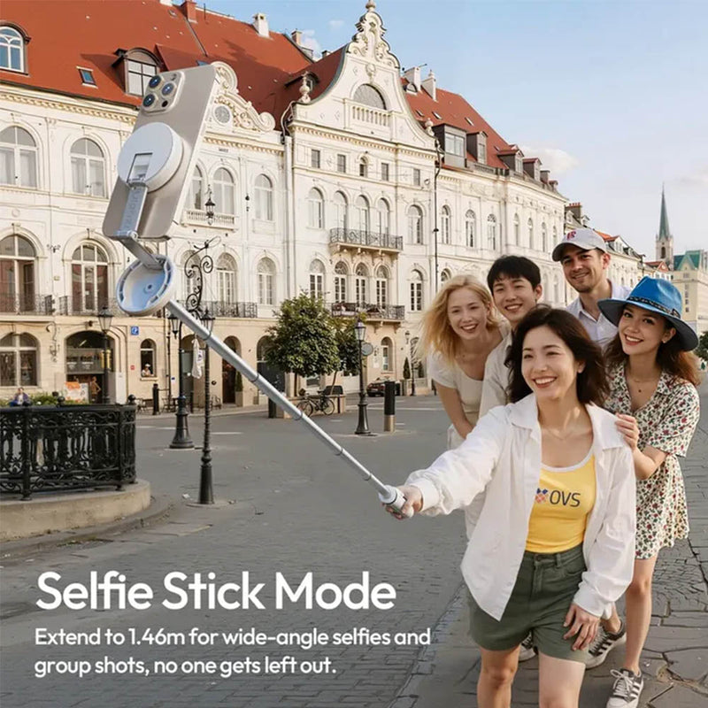 Ulanzi MT85 Torch Master Snap V2 Portable Phone and Camera Magnetic Tripod (Black)