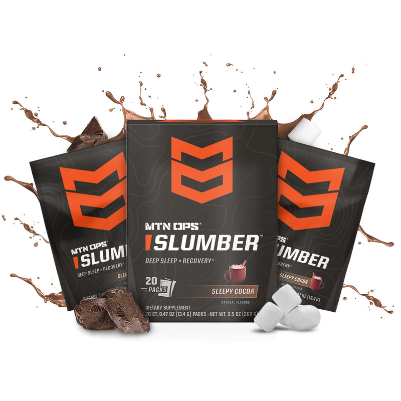 MTN OPS Slumber – Sleep Aid for Deep Sleep & Muscle Recovery (20 Servings)