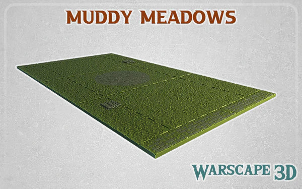 7 A Side Fantasy Football Pitch For Blood Bowl, 7s,  Blitz Bowl, Battle Ball etc