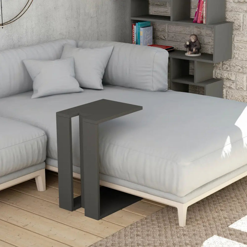 Muju Modern C Shape Table Multipurpose H 57cm