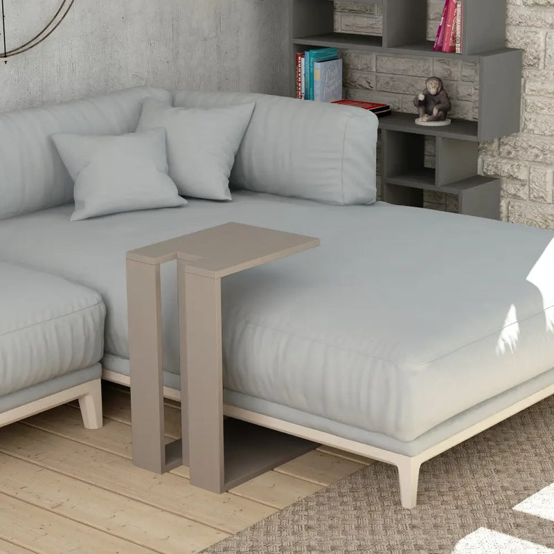 Muju Modern C Shape Table Multipurpose H 57cm