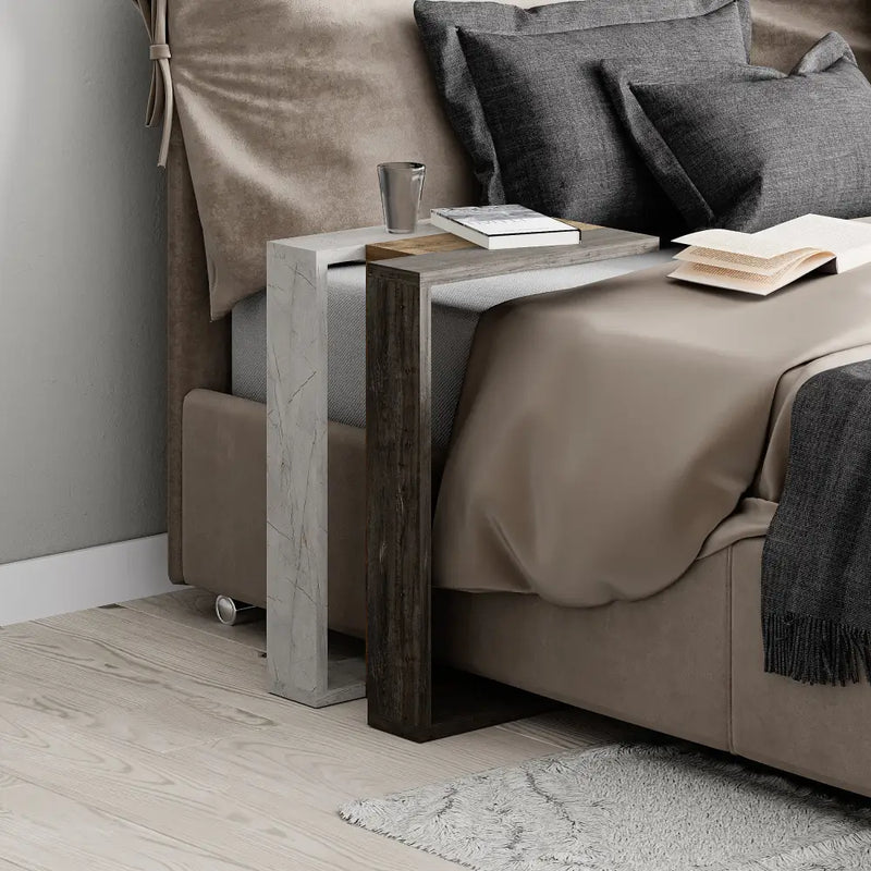Muju Modern C Shape Table Multipurpose H 57cm