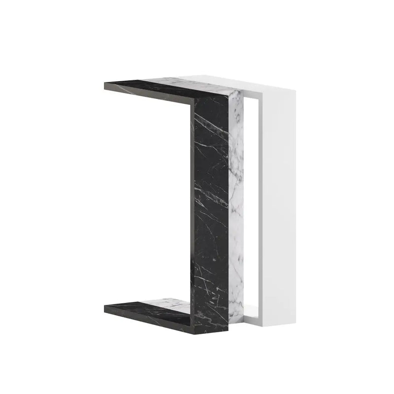 Muju Modern C Shape Table Multipurpose H 57cm