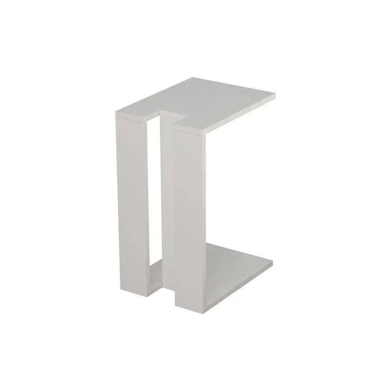 Muju Modern C Shape Table Multipurpose H 57cm