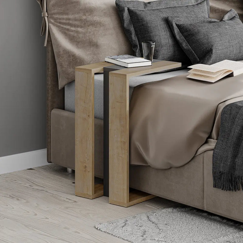 Muju Modern C Shape Table Multipurpose H 57cm