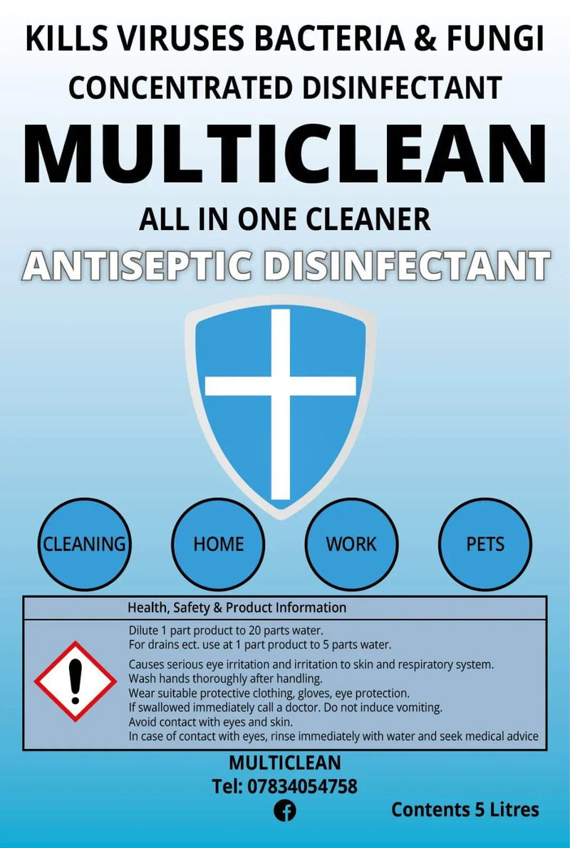 Multiclean Pet Safe Disinfectant & Cleaners