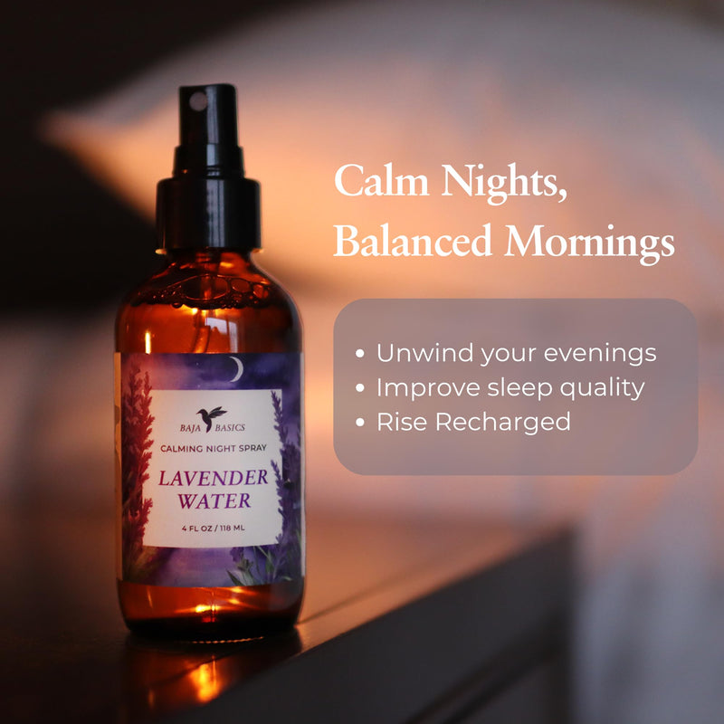 Lavender Sleep Spray – Soothing Pillow Mist for Deep Relaxation & Restful Nights (4 oz)